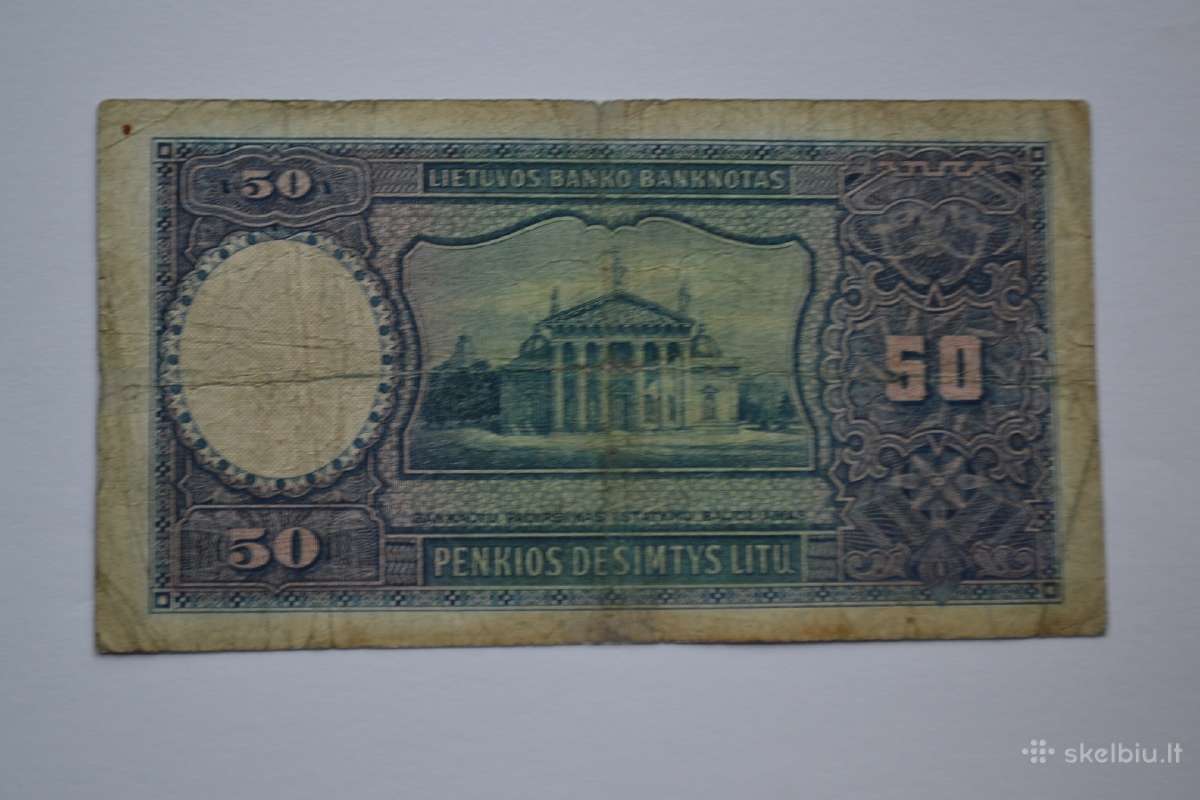 50 litu 1928 m. - nuotraukos Nr. 2