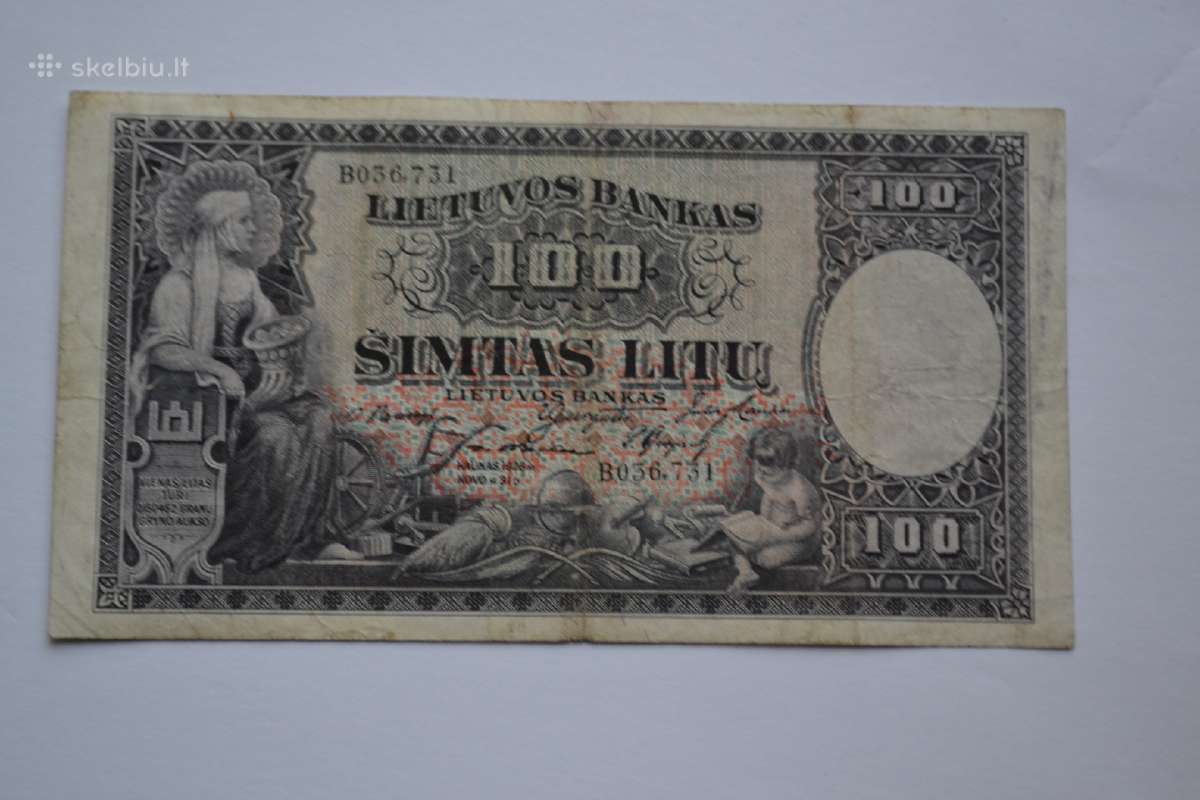 100 litu 1928 m.