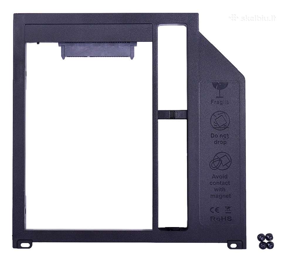 Apple HDD Caddy. Sata 3.0 to CD-rom adapteris