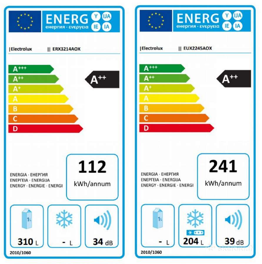 Integruojamas Electrolux komplektas A++ - nuotraukos Nr. 21
