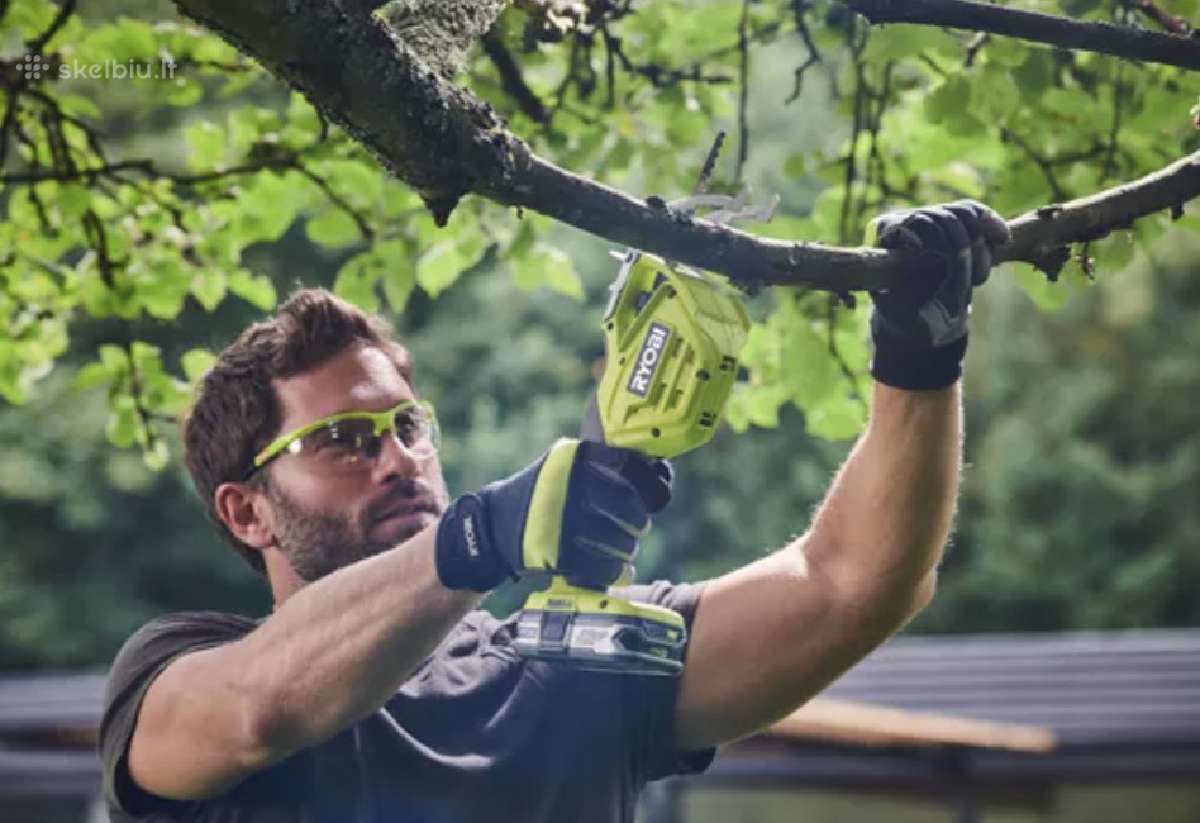 Ryobi Ry18psa-0 akumuliatorinis šakų genėtuvas - nuotraukos Nr. 3