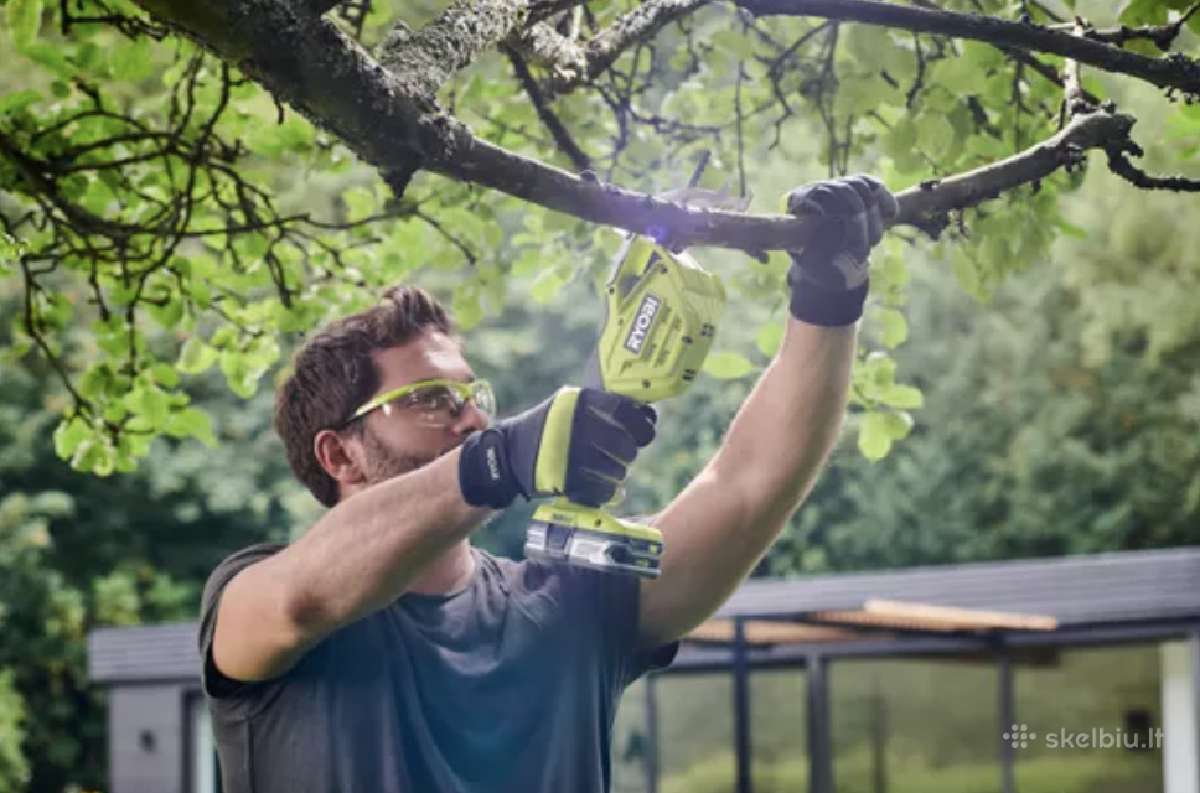 Ryobi Ry18psa-0 akumuliatorinis šakų genėtuvas - nuotraukos Nr. 2