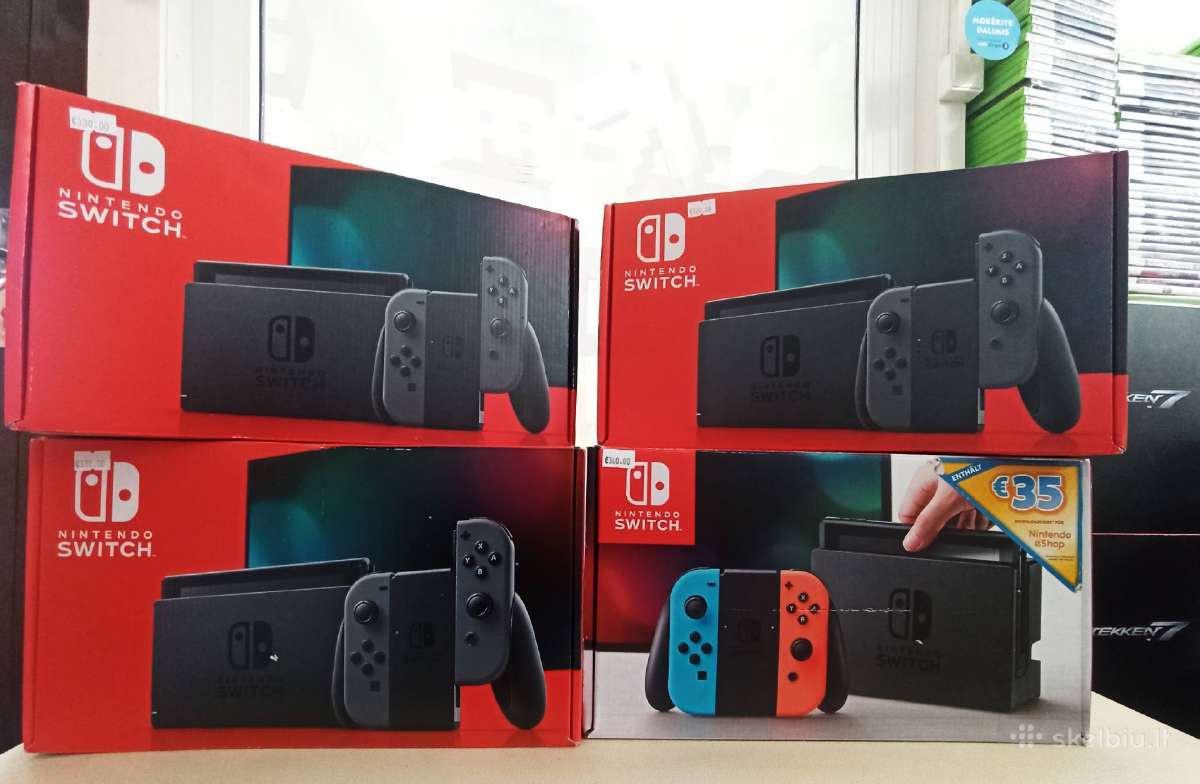 Nintendo Switch konsolės Vilnius Laisvės pr.125 - nuotraukos Nr. 3