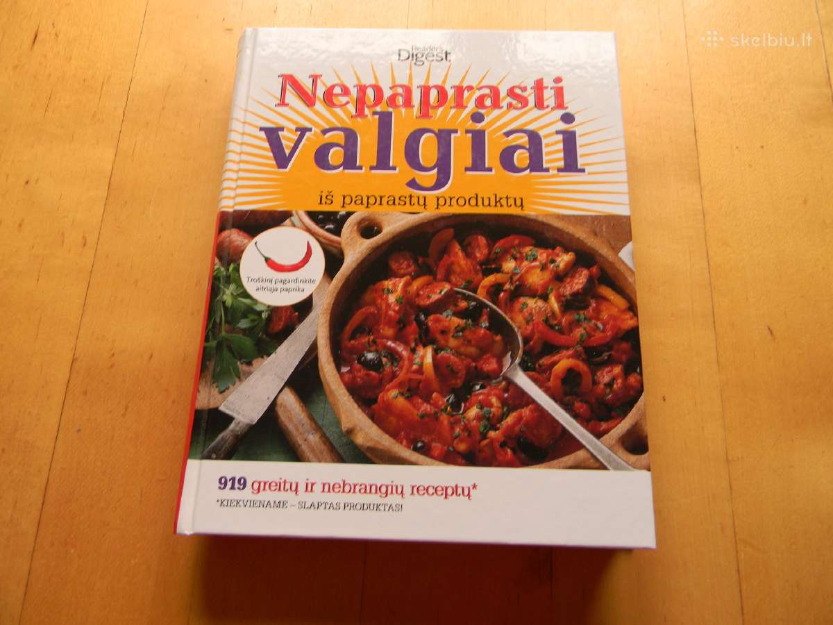 Maisto ruosimo knyga