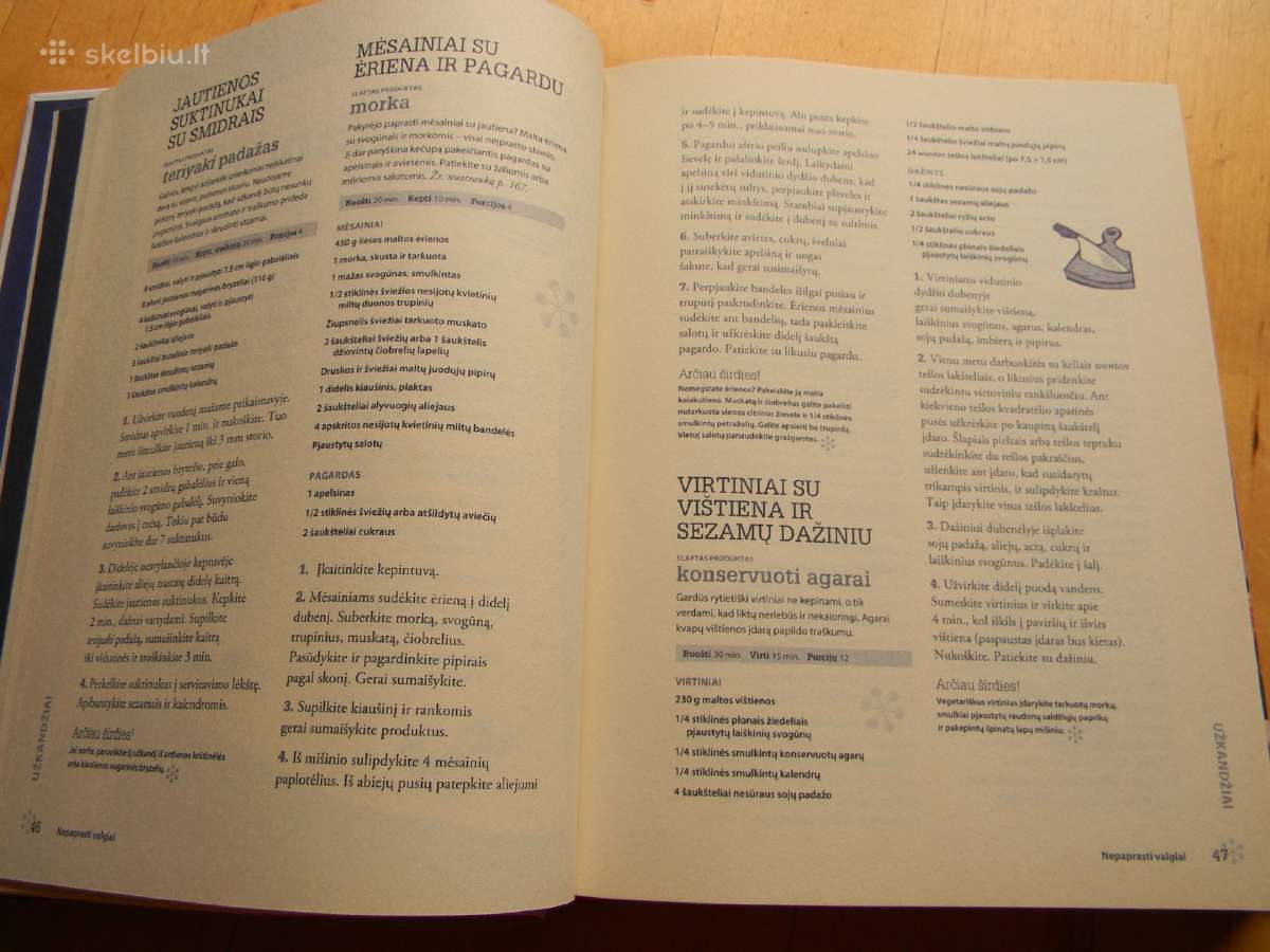 Maisto ruosimo knyga - nuotraukos Nr. 3