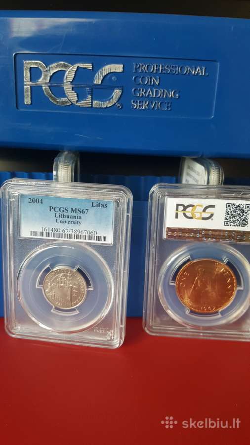 2004 m. 1 Litas Unc Ms67 Vilniaus universiteto 425 - nuotraukos Nr. 3
