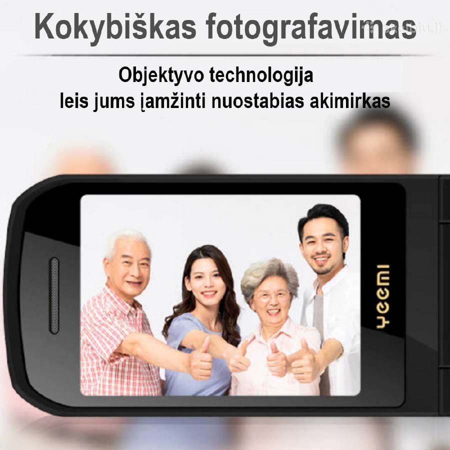 Telefonas Yeemi atverčiamas - nuotraukos Nr. 16