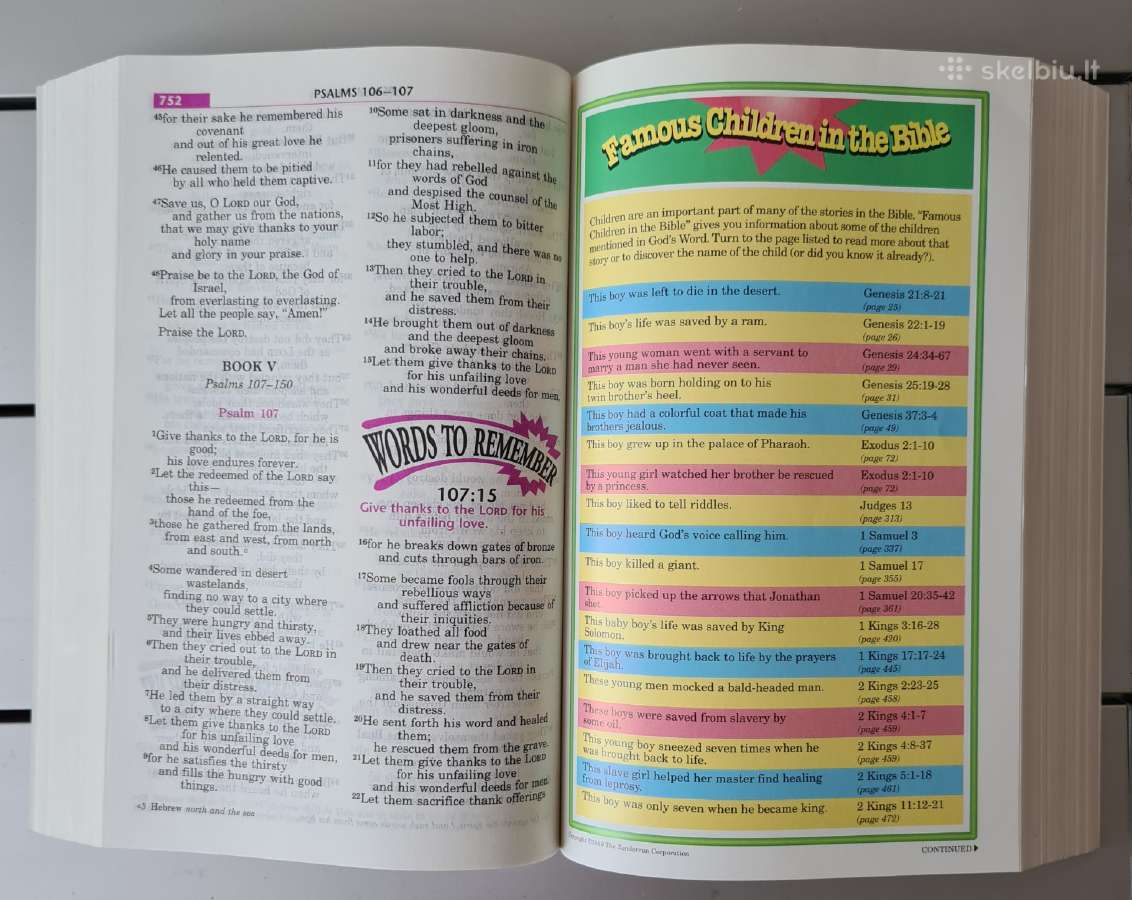 Biblija vaikams The New Adventure Bible - nuotraukos Nr. 3