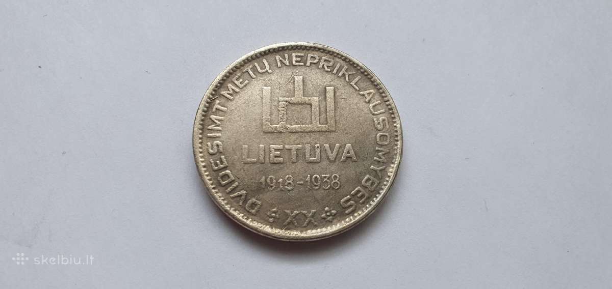 1938 10 litu Smetona - nuotraukos Nr. 2