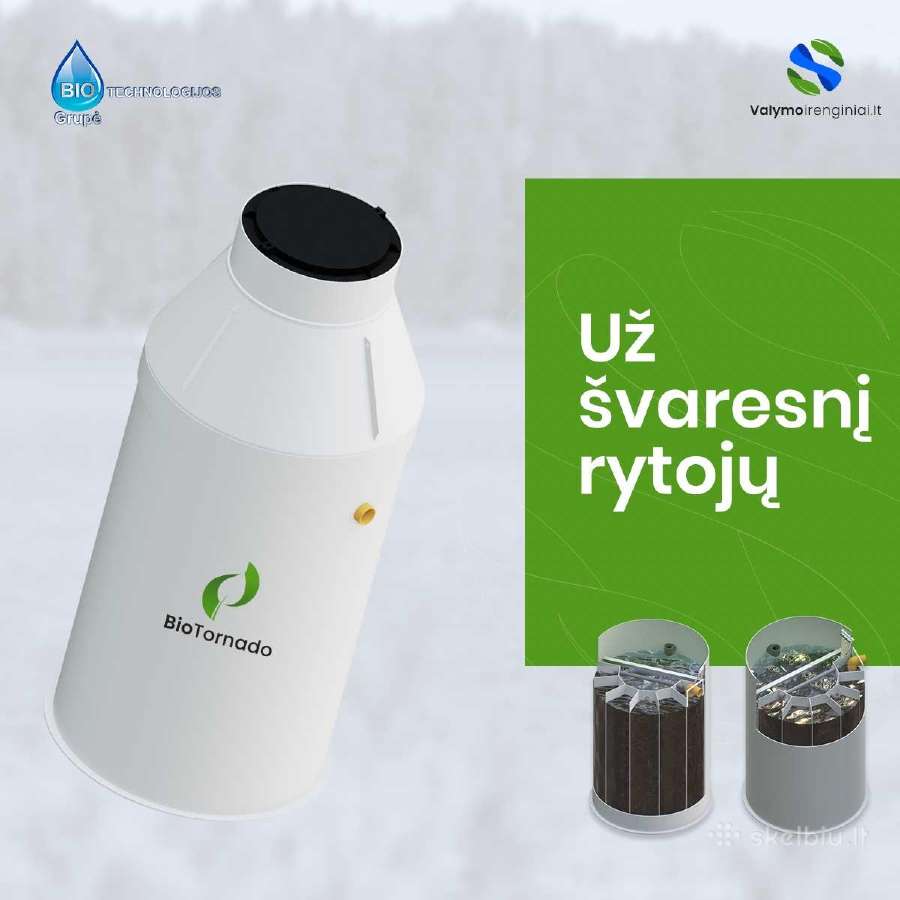 Biologiniai nuotekų valymo įrenginiai BioTornado - nuotraukos Nr. 3