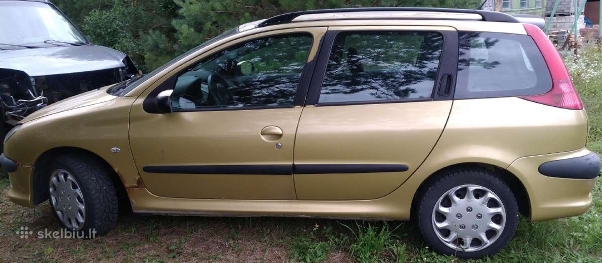 Peugeot 206 dalimis - nuotraukos Nr. 4