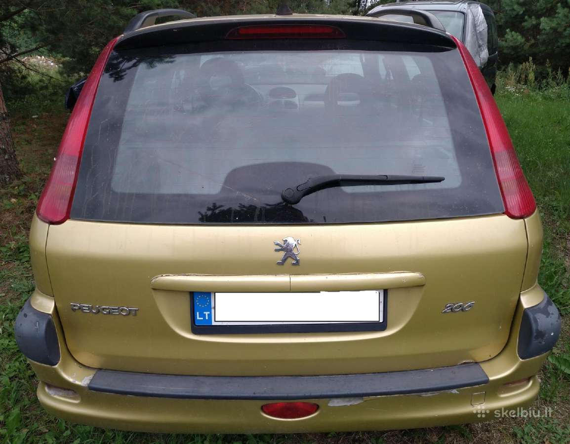 Peugeot 206 dalimis - nuotraukos Nr. 5