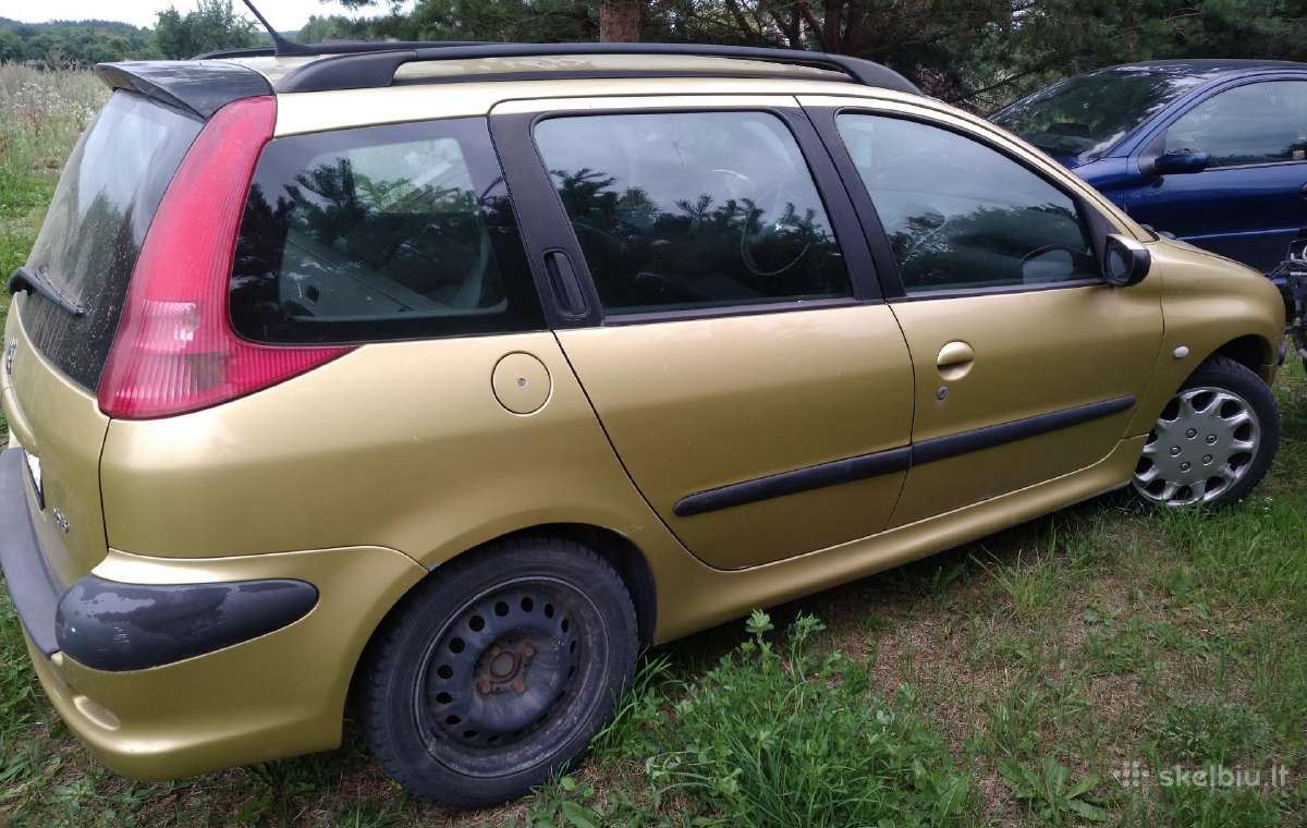 Peugeot 206 dalimis - nuotraukos Nr. 6