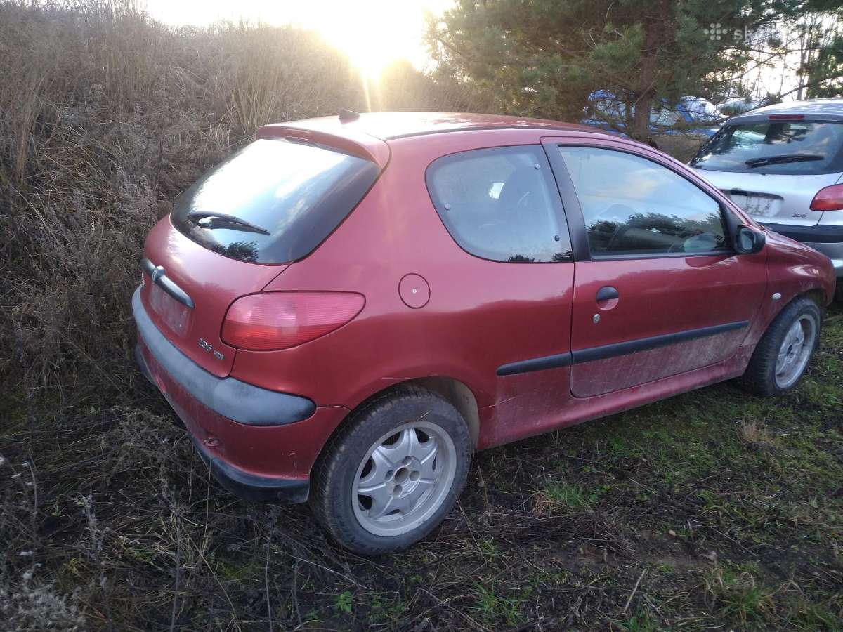 Peugeot 206 dalimis - nuotraukos Nr. 8