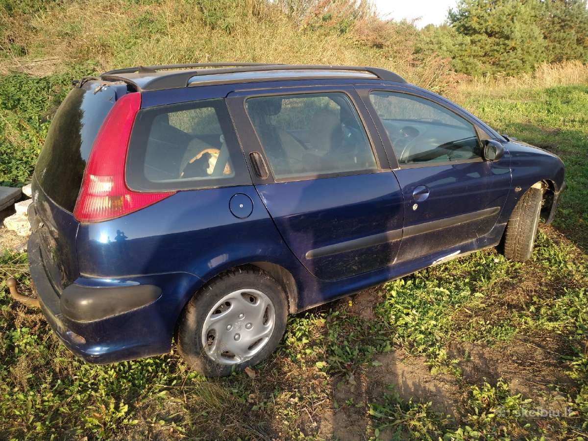Peugeot 206 dalimis - nuotraukos Nr. 10