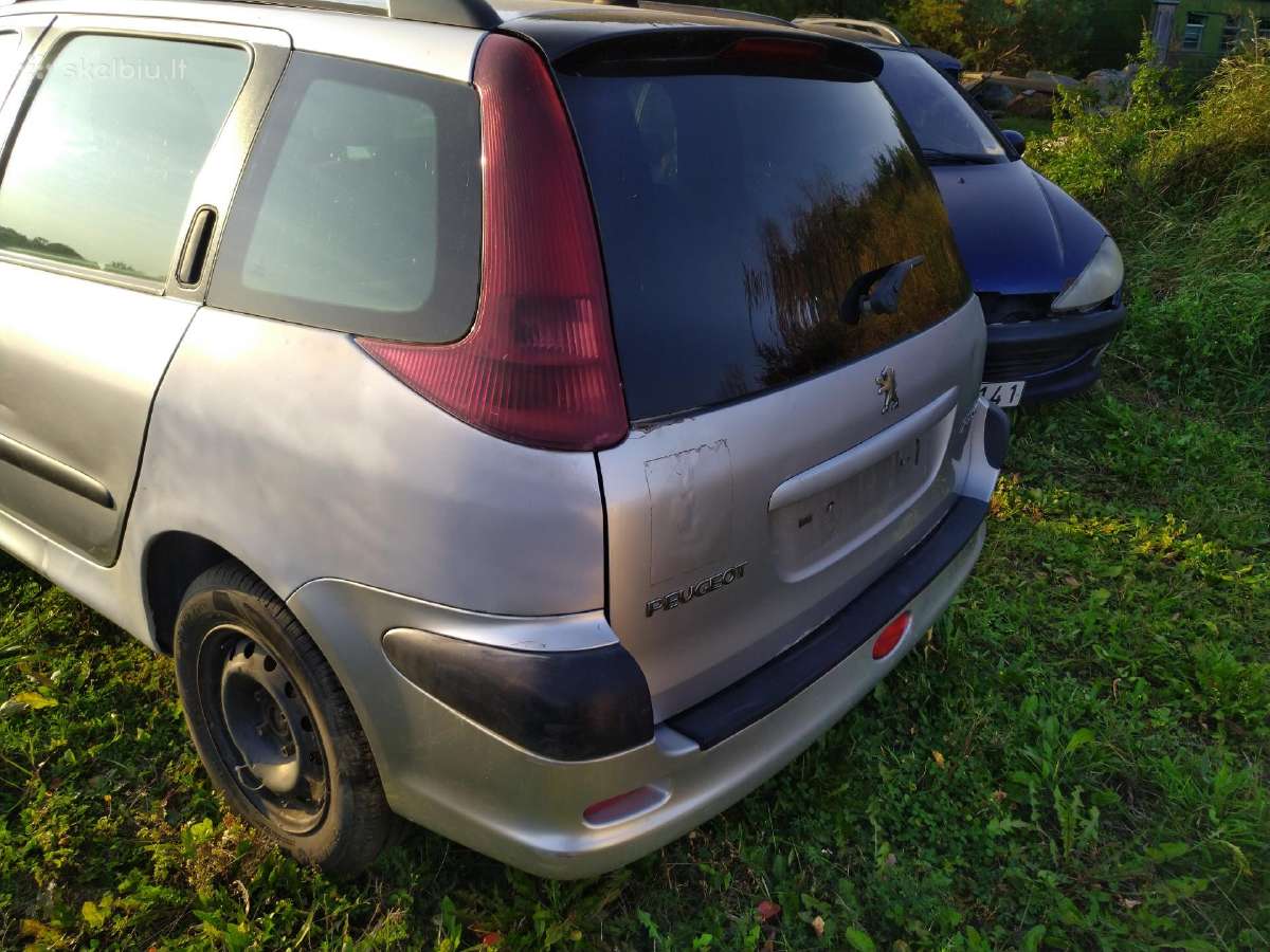 Peugeot 206 dalimis