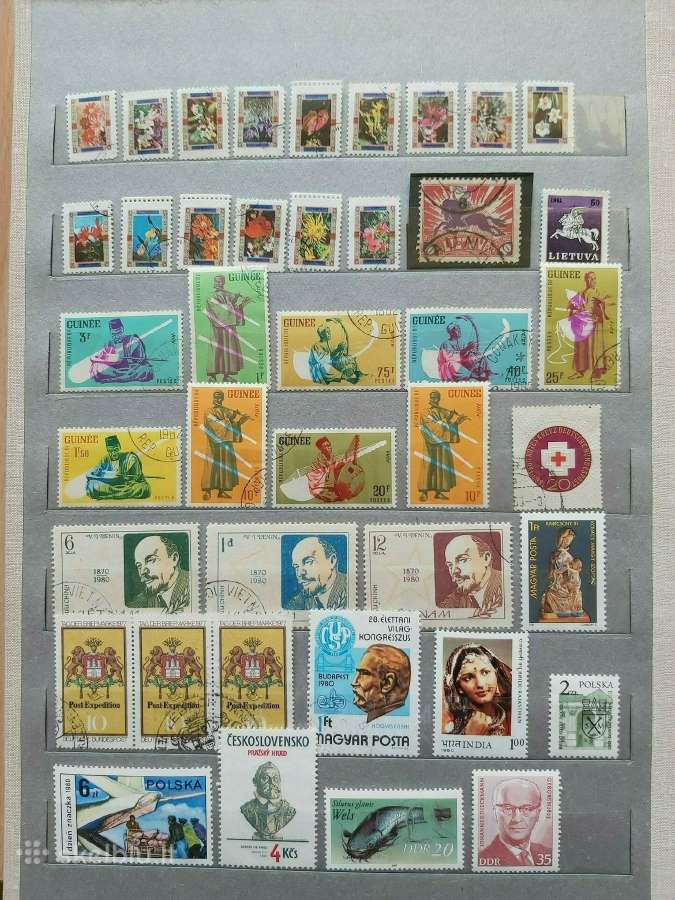 Cuba ir kiti pašto ženklai - nuotraukos Nr. 11