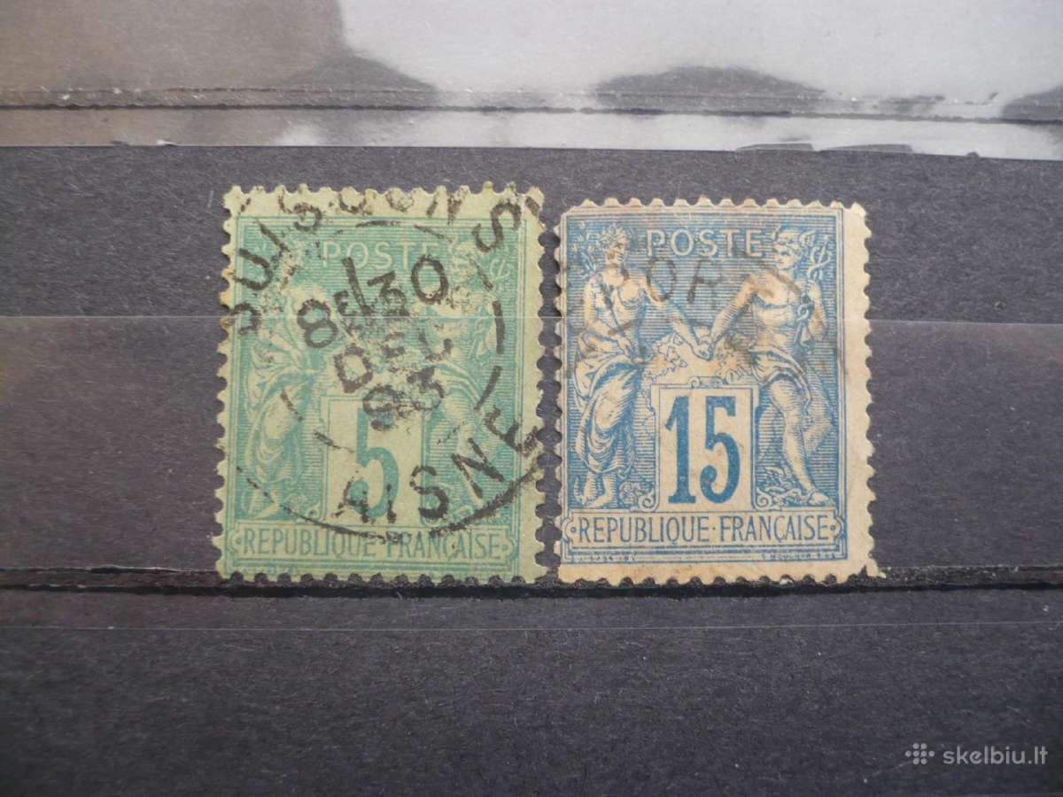 1877 -1900 Pax and Mercur - naujos vertybės II.