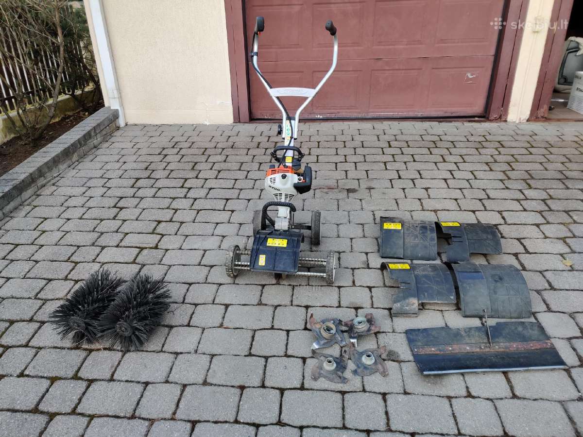 Multi-variklis Stihl M55 su priedais
