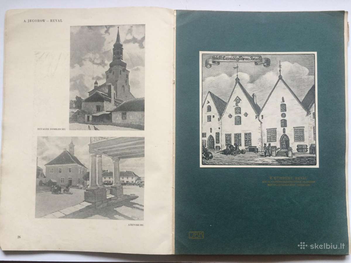 1926 m. knygą - Latvijos ,Estijos ,Lietuvos menas - nuotraukos Nr. 14