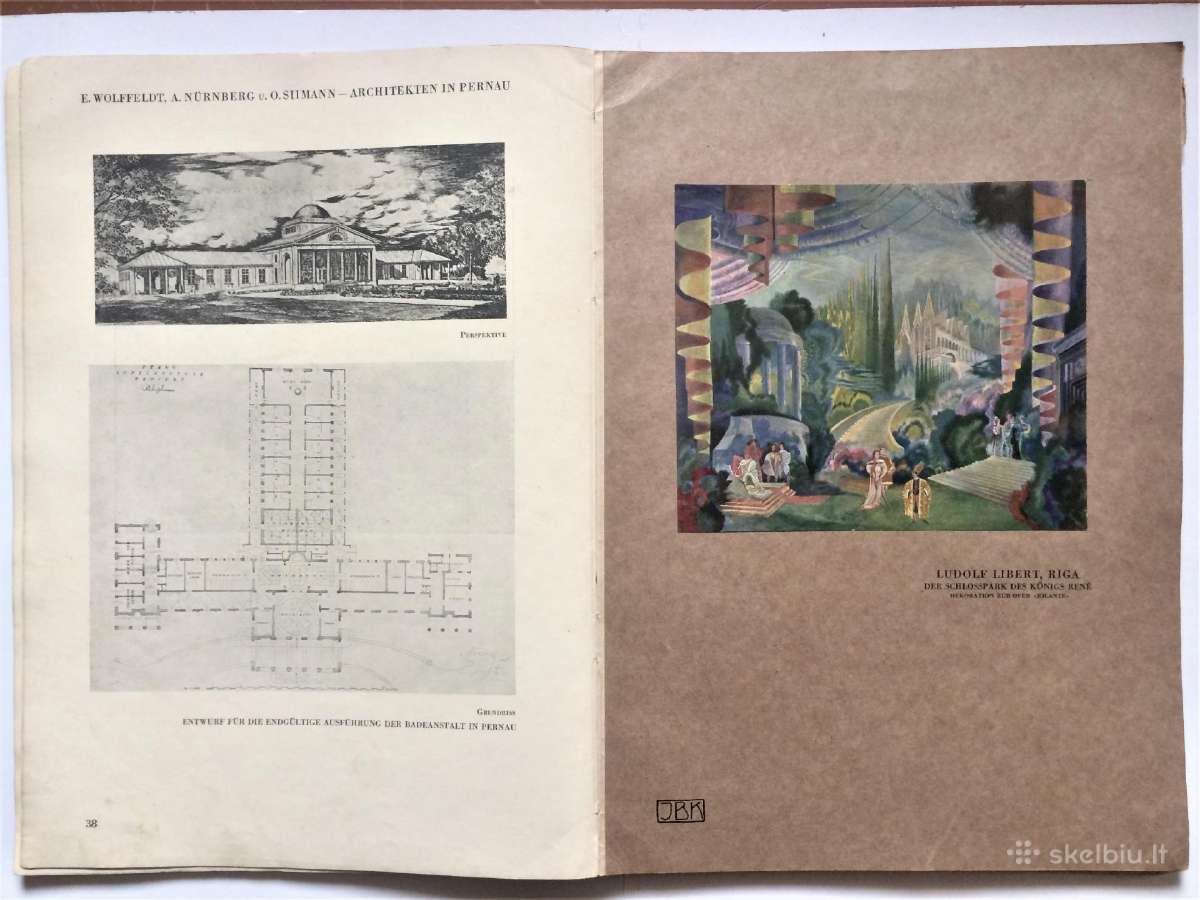 1926 m. knygą - Latvijos ,Estijos ,Lietuvos menas - nuotraukos Nr. 17