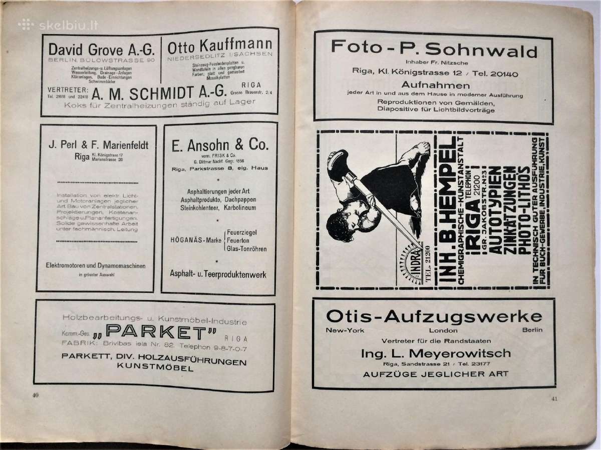 1926 m. knygą - Latvijos ,Estijos ,Lietuvos menas - nuotraukos Nr. 22