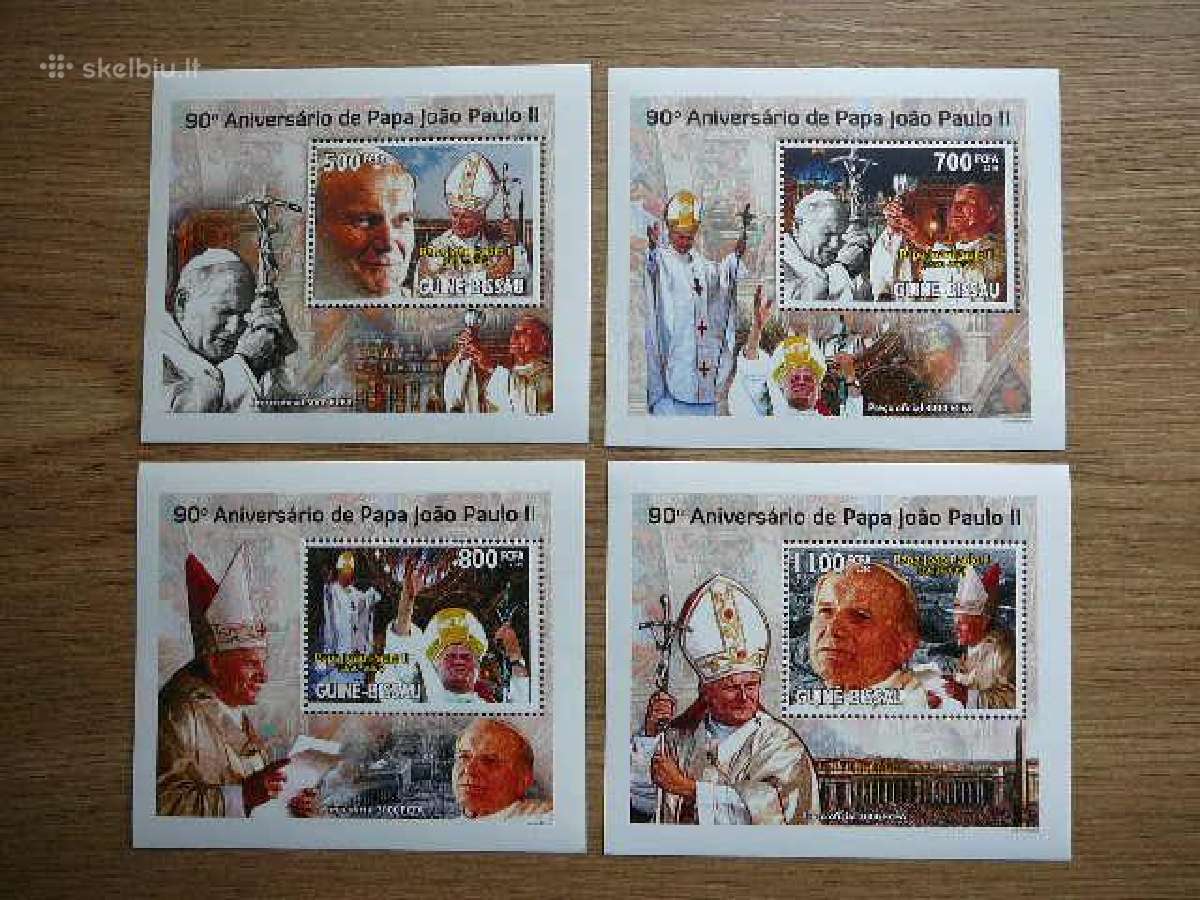 Popiezius J. Paulius II Gv. Bisau 2010 Mnh gvb597