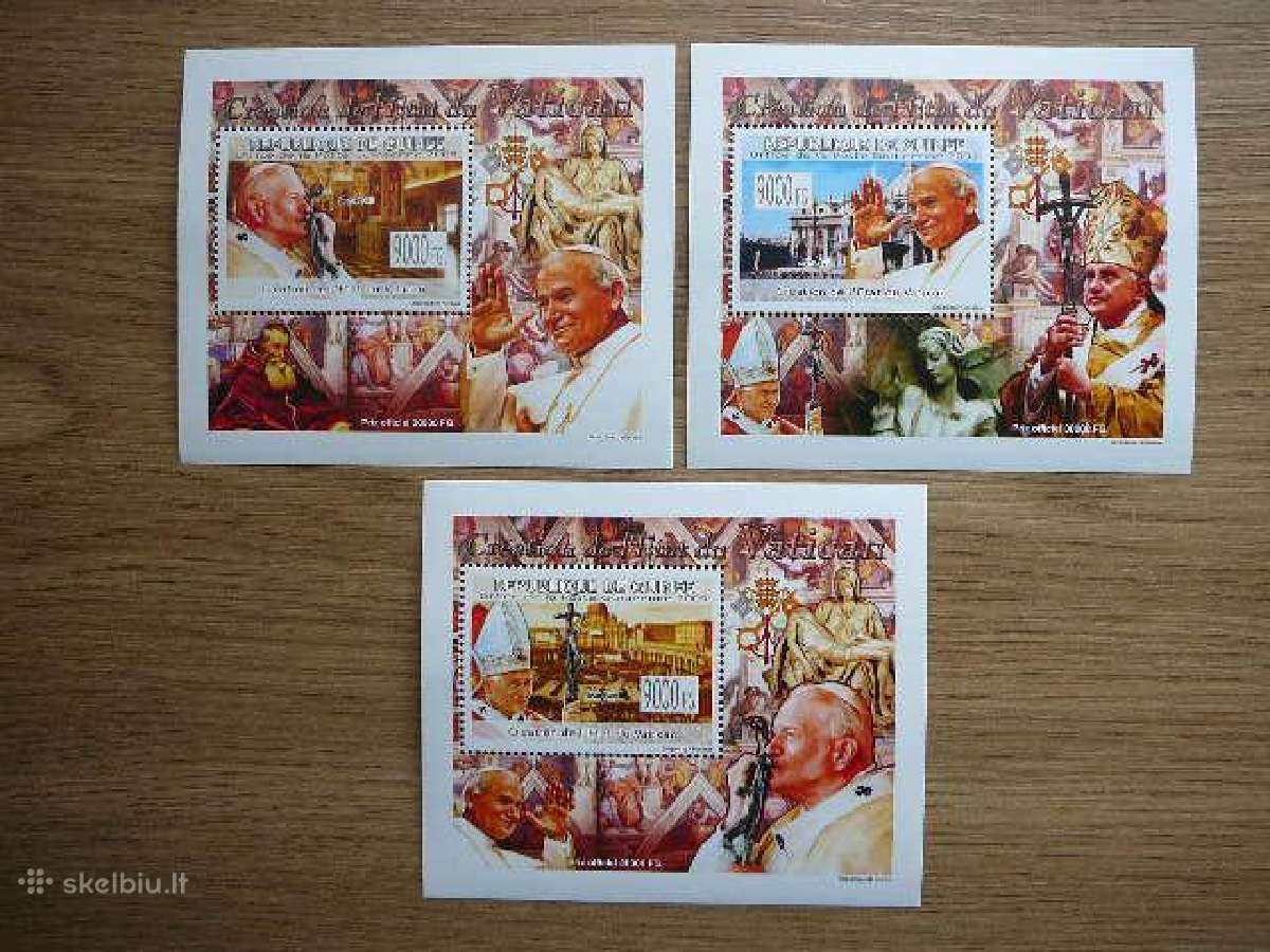 Popiezius J. Paulius II Gvineja 2009 Mnh gvn598