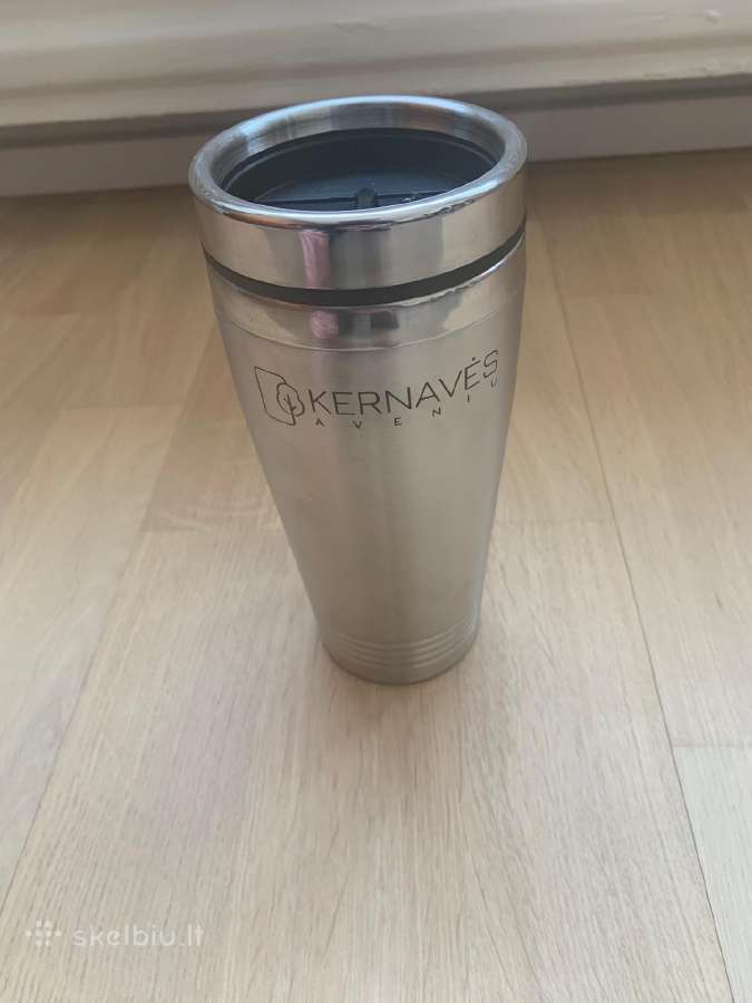 Naujas termosinis puodelis kavai 450 ml