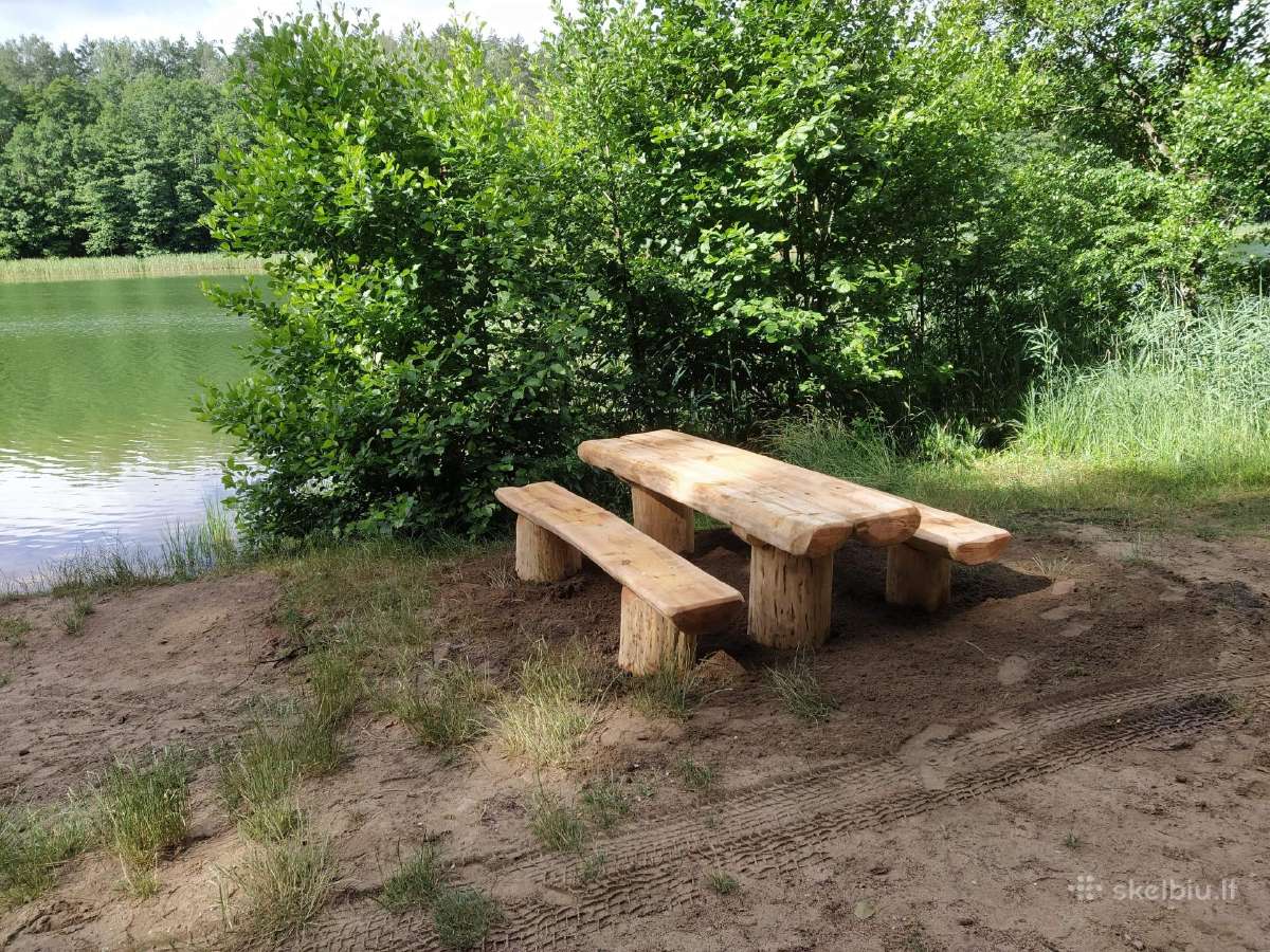 Mediniai lauko baldai - nuotraukos Nr. 11