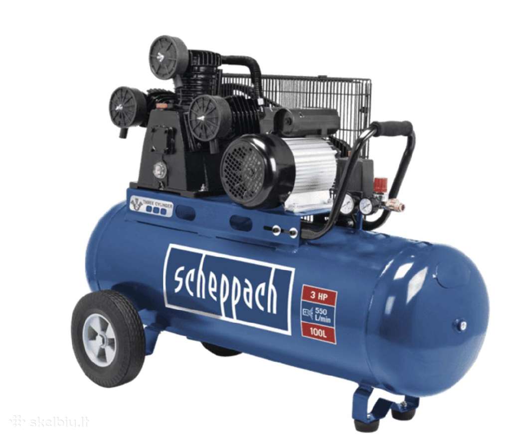Scheppach Hc550tc,kompresorius 3 cilindrai 230v