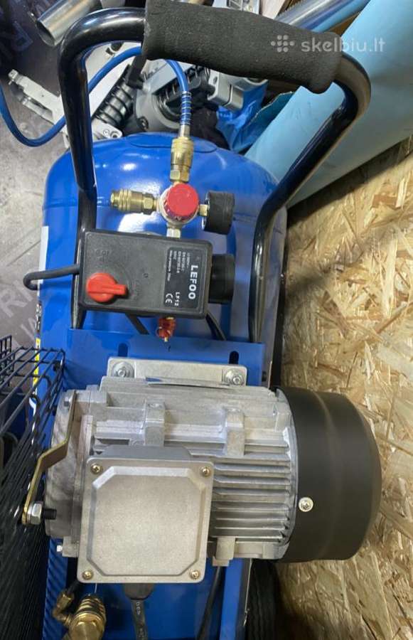 Scheppach Hc550tc,kompresorius 3 cilindrai 230v - nuotraukos Nr. 7