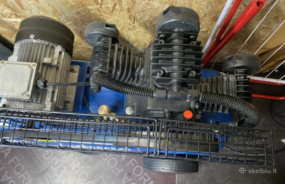 Scheppach Hc550tc,kompresorius 3 cilindrai 230v - nuotraukos Nr. 8