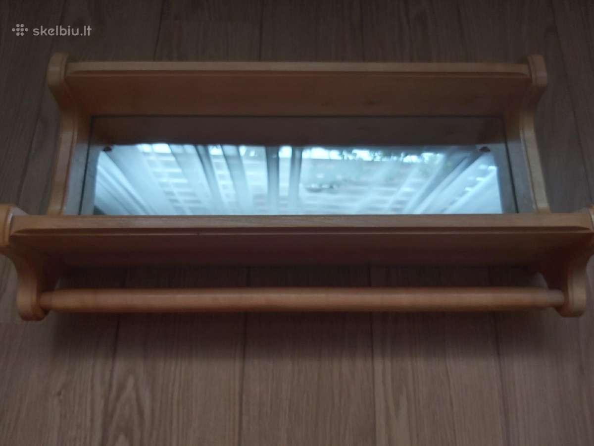 15 eur Rankšluosčių kabykla su veidrodžiu - nuotraukos Nr. 2
