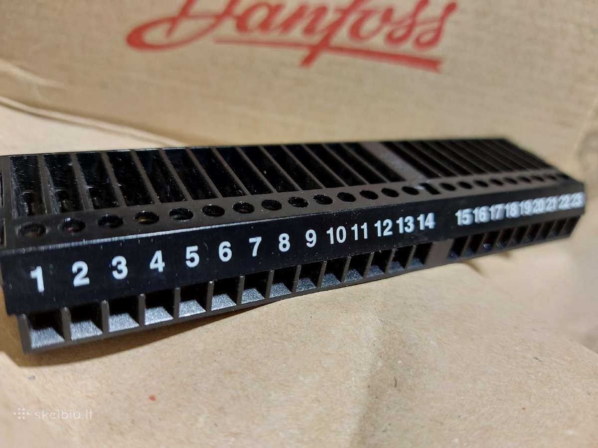 Danfoss Ecl300, Ecl200 pajungimo kontaktai - nuotraukos Nr. 2