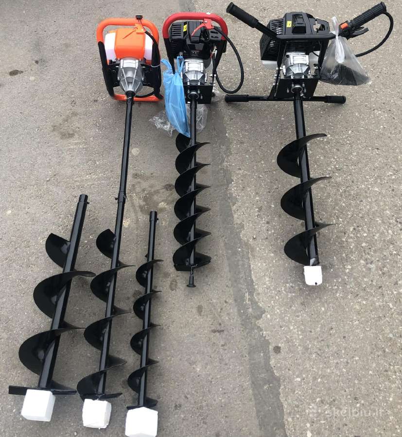 Benzininis Naujas žemės gražtas demon,stihl ir kit - nuotraukos Nr. 4