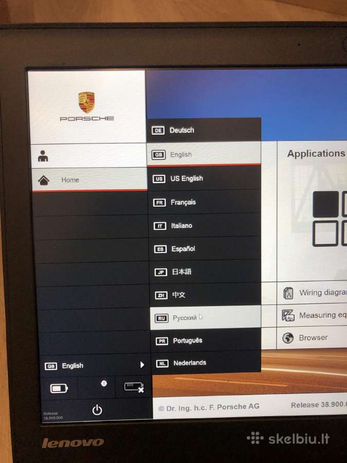 Porsche Piwis 3 diagnostika - nuotraukos Nr. 2