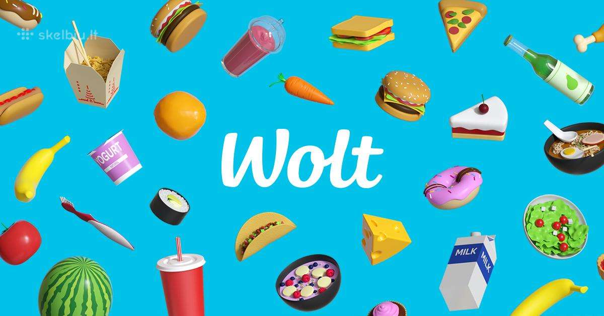 Wolt nuolaidos kodas: 1ennu