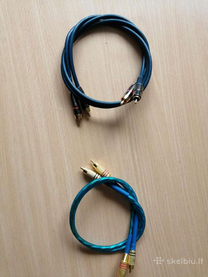 Subwoofer'io, žemų dažnių kolonėlės kabeliai - nuotraukos Nr. 10
