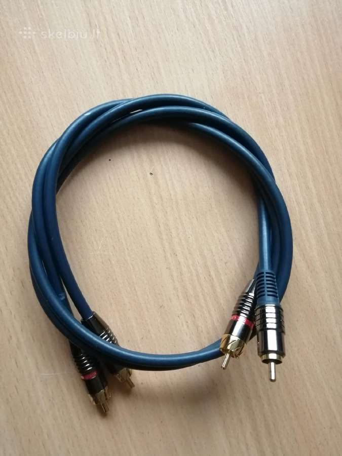 Subwoofer'io, žemų dažnių kolonėlės kabeliai - nuotraukos Nr. 14