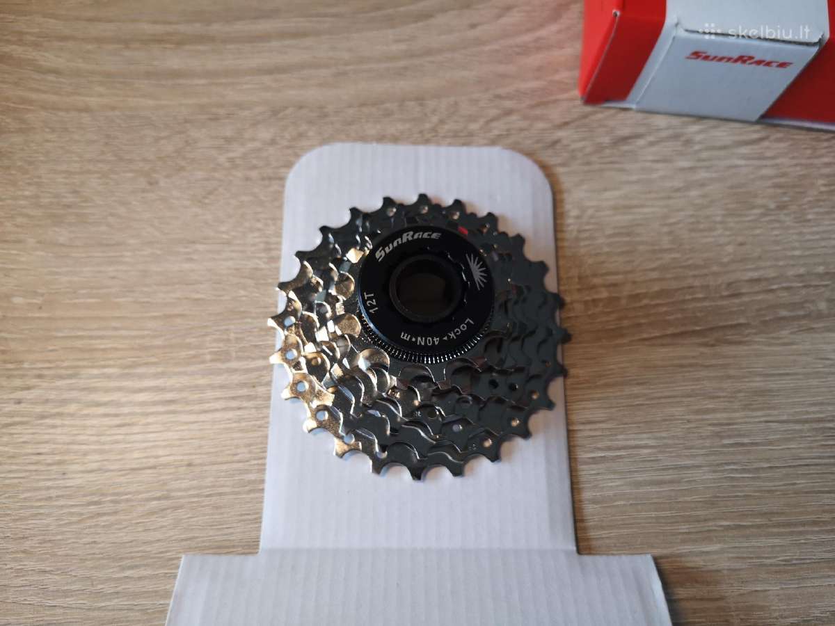 Nauja Sunrace kasetė x7 12-24t - nuotraukos Nr. 4