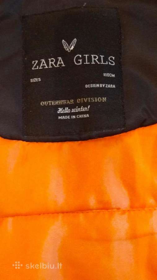 Vaikiška Zara striukytė su plunksnų pašiltinimu - nuotraukos Nr. 5