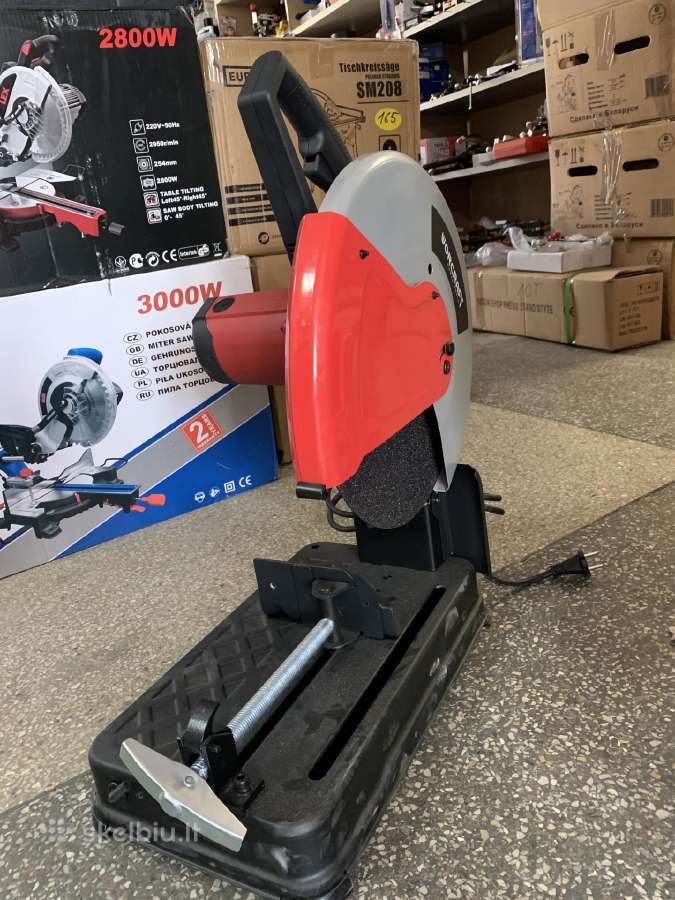 Metalo pjovimo staklės Pjoviklis diskinis 400w - nuotraukos Nr. 8
