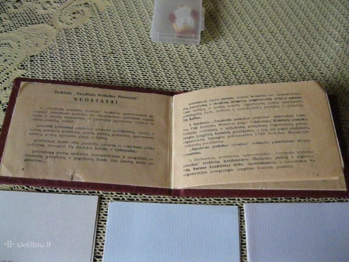 CcccCCCP - Ltsr zenklai su dokumentais .zr. foto. - nuotraukos Nr. 8
