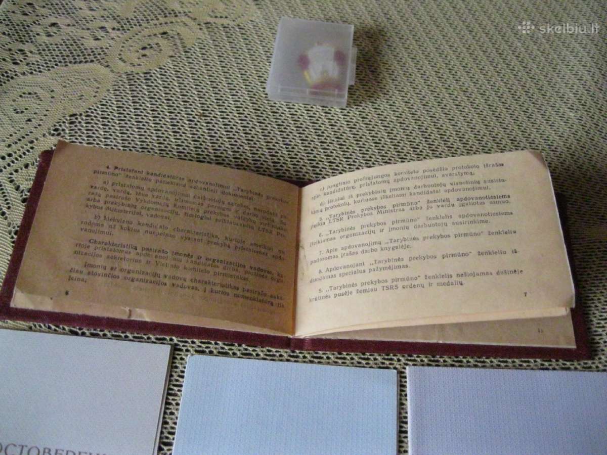 CcccCCCP - Ltsr zenklai su dokumentais .zr. foto. - nuotraukos Nr. 9