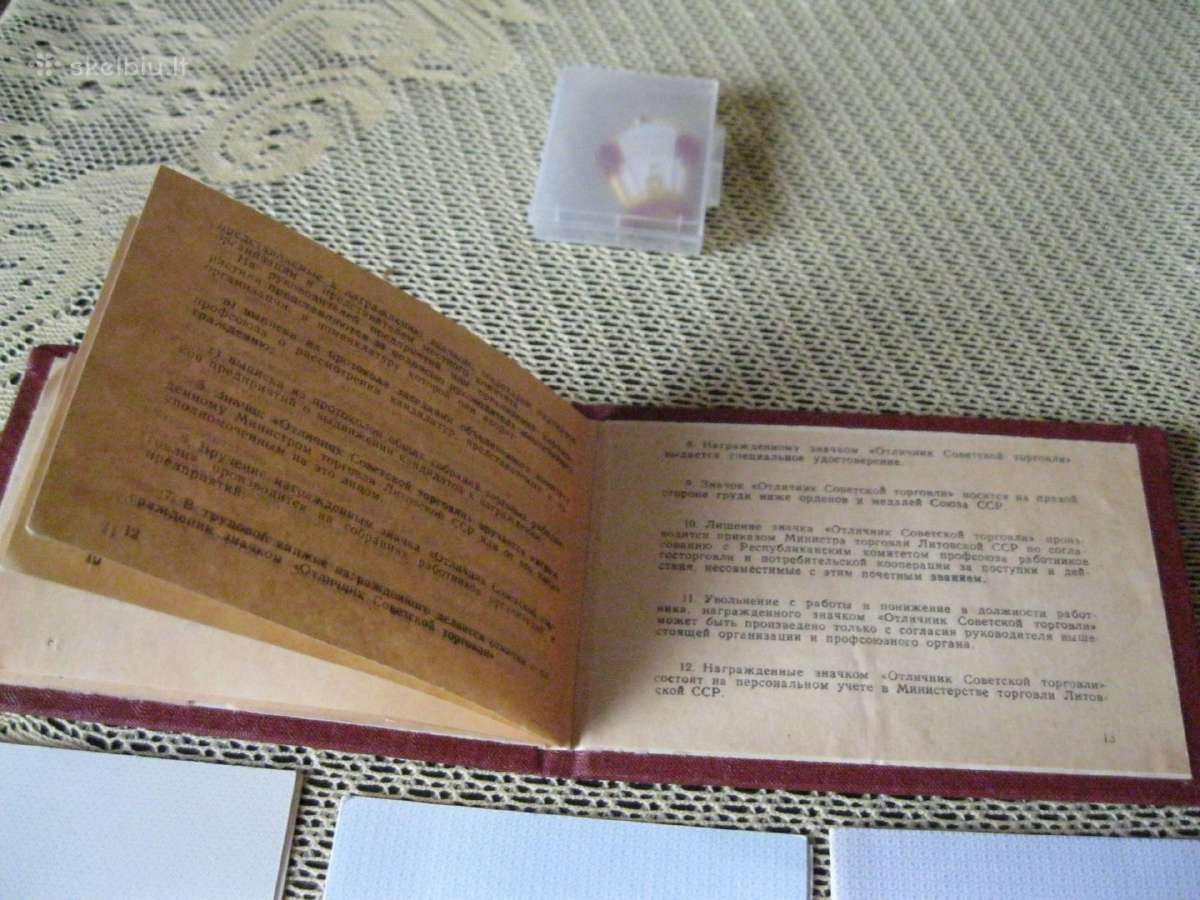 CcccCCCP - Ltsr zenklai su dokumentais .zr. foto. - nuotraukos Nr. 12