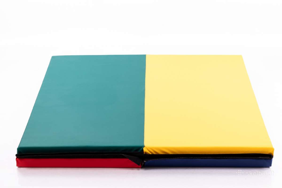 Gimnastikos kilimėlis 116x232cm daugiaspalvis - nuotraukos Nr. 3