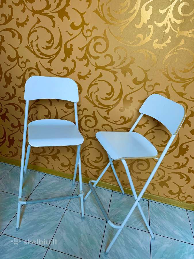 Ikejos baro kėdės sulankstomos