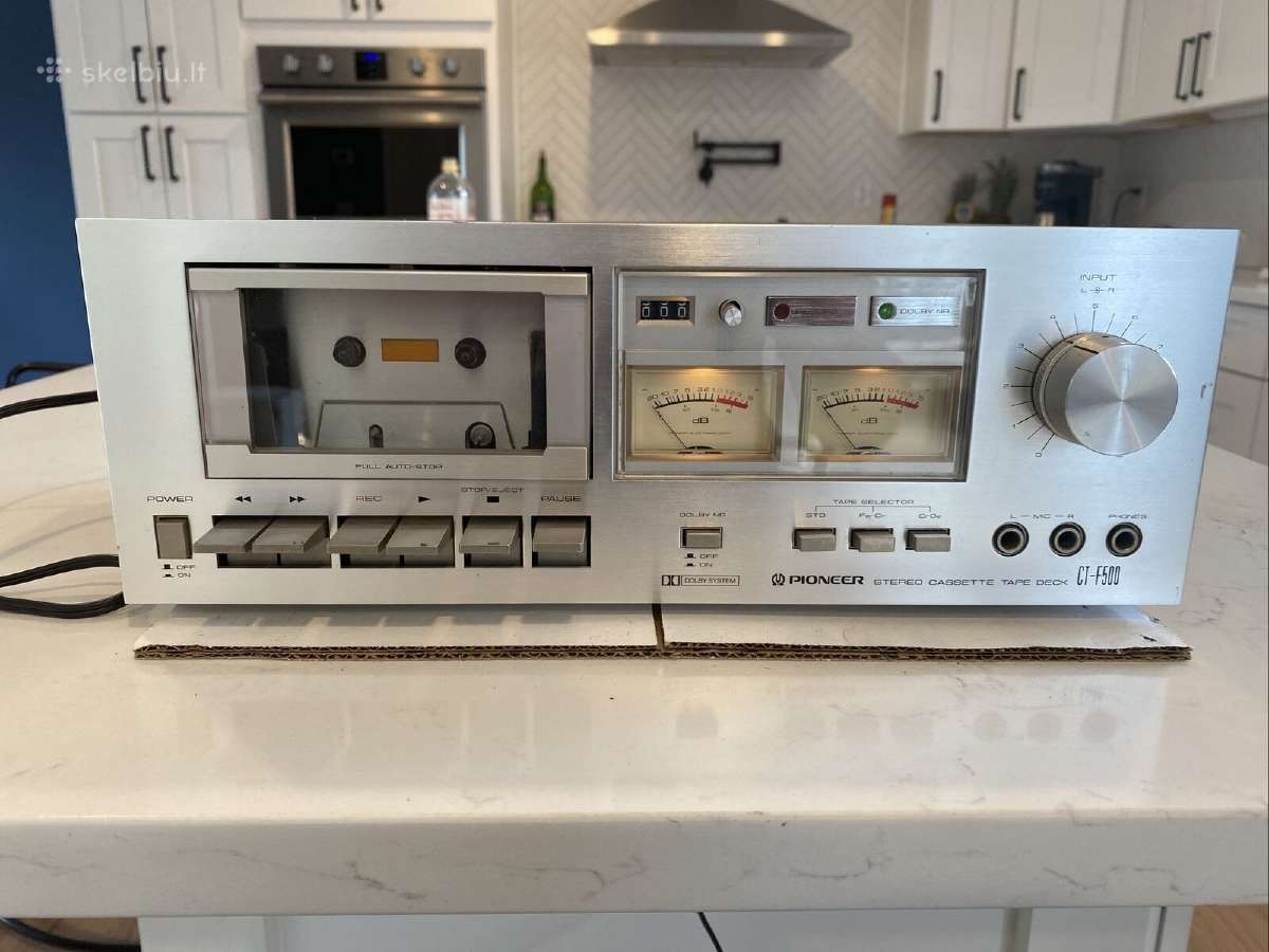 Kasetinis Nakamichi Akai Aiwa Sony JVC Pioneer - nuotraukos Nr. 6