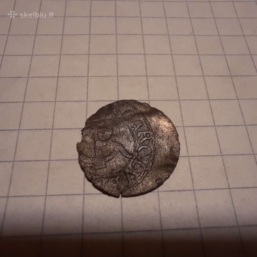 Rygos šilingas 1662 kreivo kalimo B011